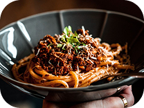 Macarrão com Wagyu